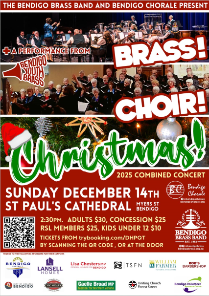 Brass! Choir! Christmas! – 14 December 2025